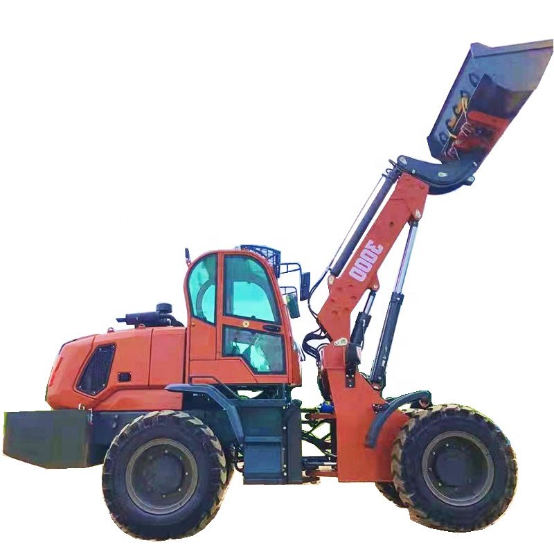 TITAN Diesel Telescopic Charger Loader 1.2cbm Capacity Factory Direct Used Front Loader 5 Ton Rated Load Engine Pump Gearbox