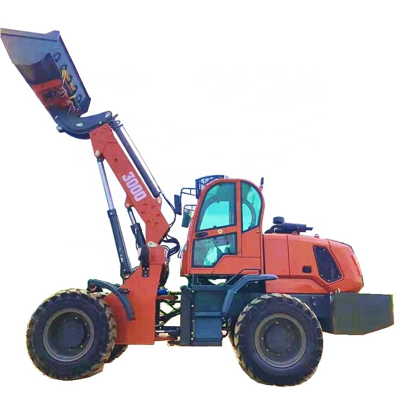 TITAN Diesel Telescopic Charger Loader 1.2cbm Capacity Factory Direct Used Front Loader 5 Ton Rated Load Engine Pump Gearbox