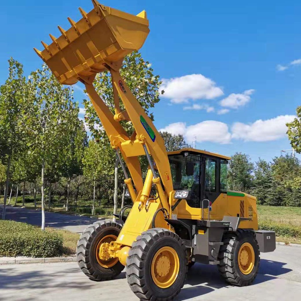 Cheapest Loader Diesel Engine CE Approved Front Shovel Tractor Wheel Loaders Standard Bucket Cabin Big Tire Dumper Loader