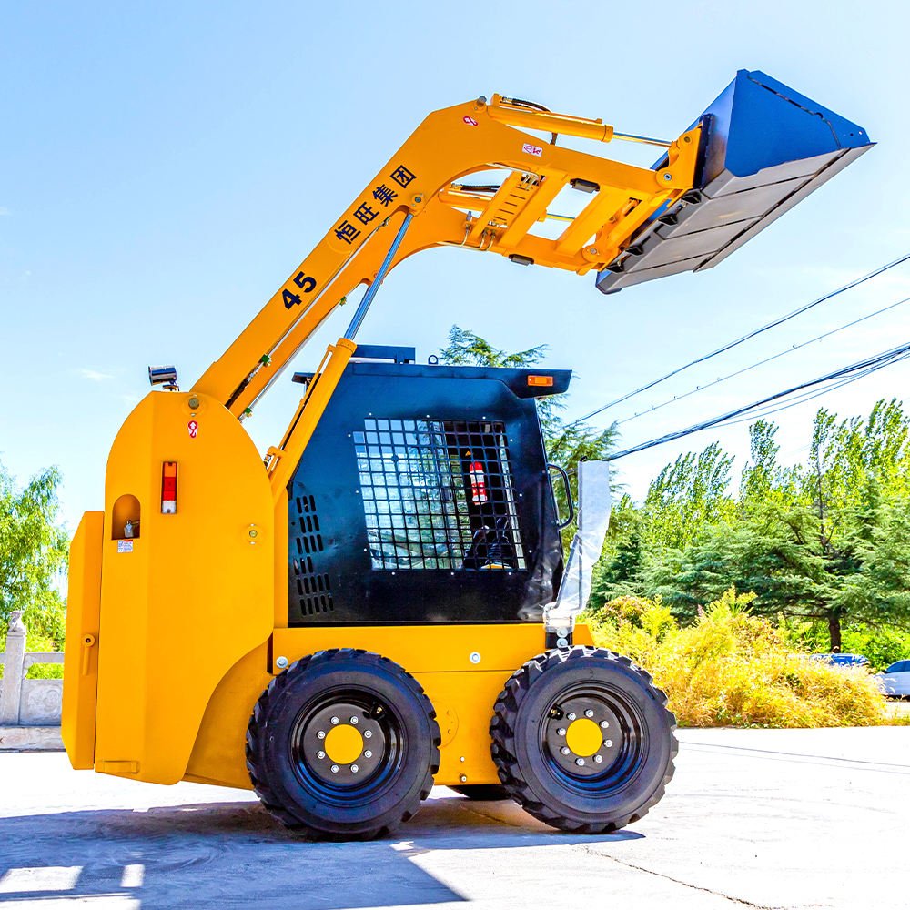 Cheap Mini Skid Steer Loader Diesel Mini Skid Steer Brand New Loaders For Sale Wheel Loader Mini 380kg 500kg