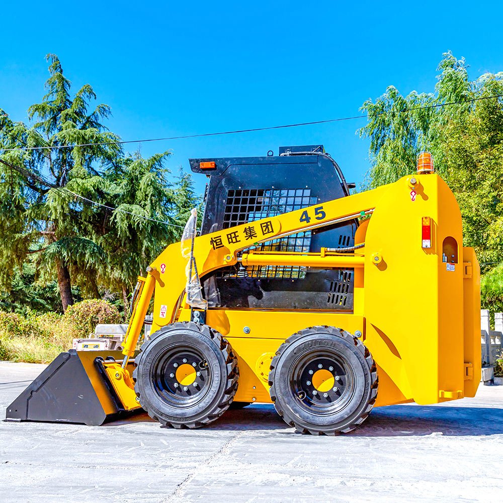 Cheap Mini Skid Steer Loader Diesel Mini Skid Steer Brand New Loaders For Sale Wheel Loader Mini 380kg 500kg