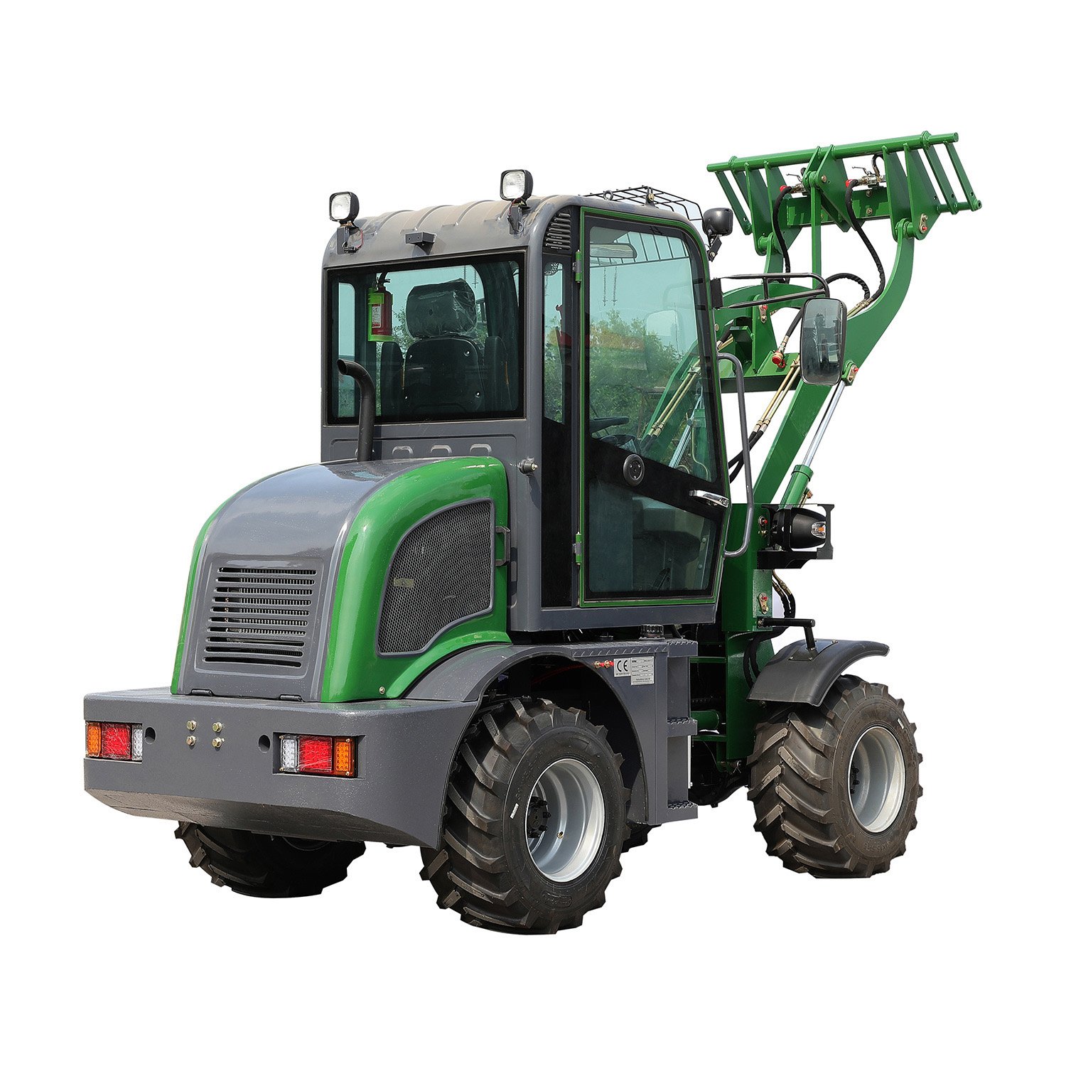 CE-Certified MachPro MLE808 Mini Loader 1630mm Width 1230mm Track for Maneuverability in Tight Spaces