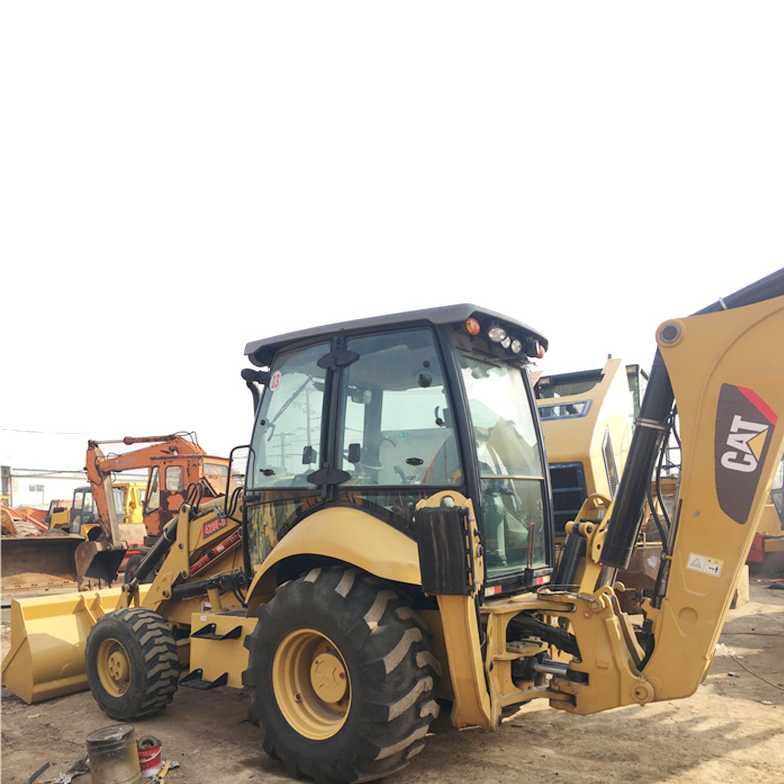 Used Caterpillar 420F 430F backhoe loader in low price construction digger machinery Second hand CAT 420f 430f loader backhoe