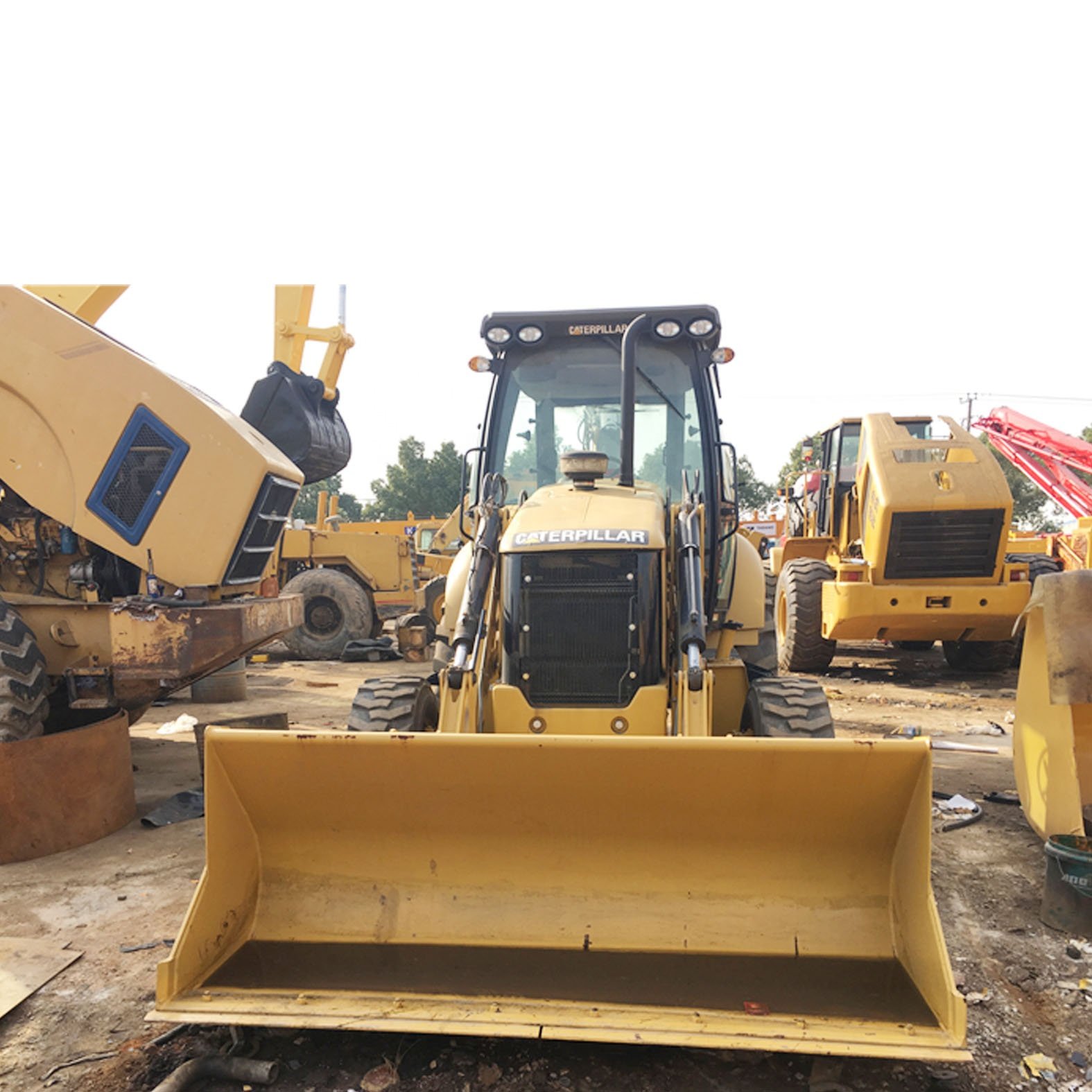 Used Caterpillar 420F 430F backhoe loader in low price construction digger machinery Second hand CAT 420f 430f loader backhoe