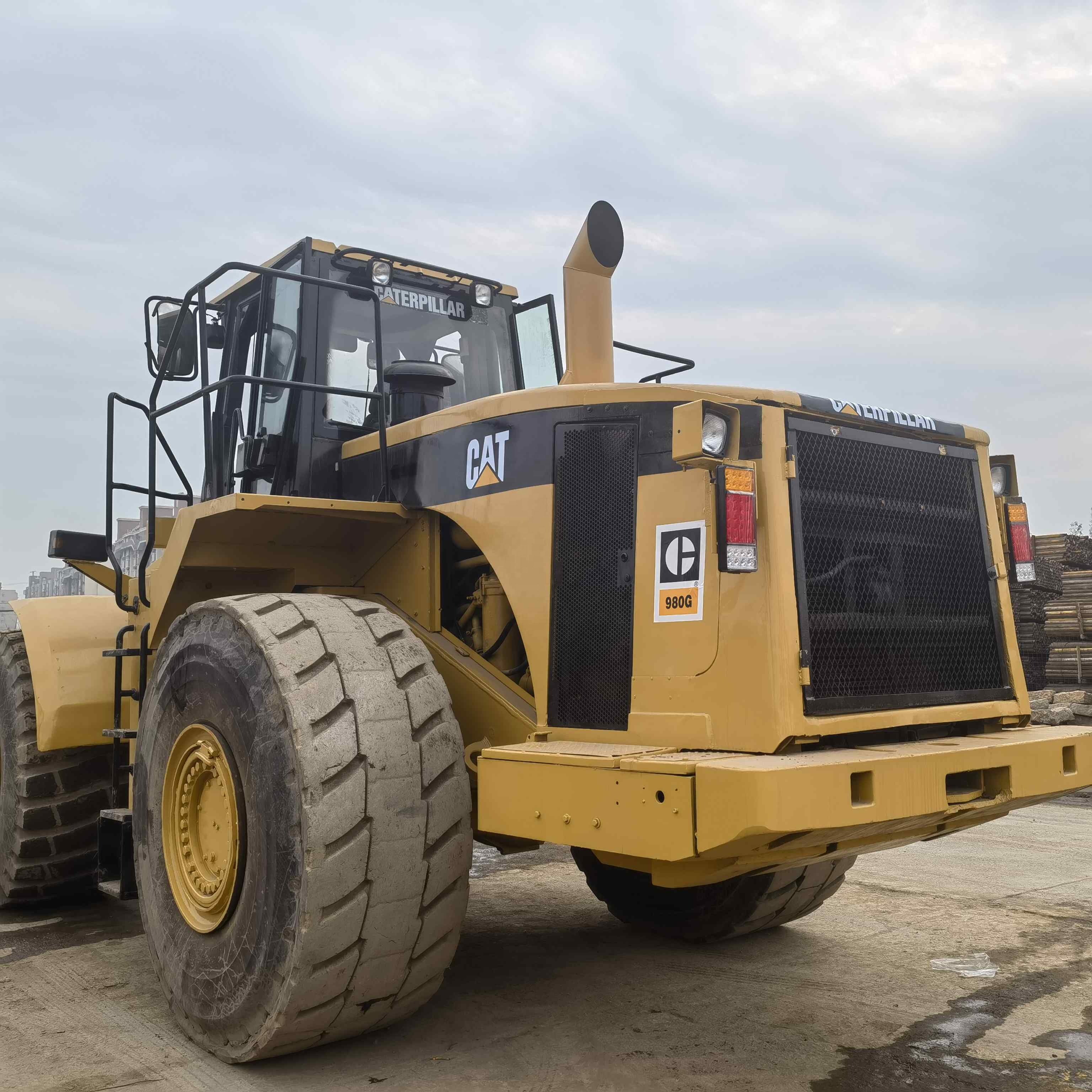 China factory used original caterpillar 980g front wheel loader hydraulic cat 980 g imported cat980