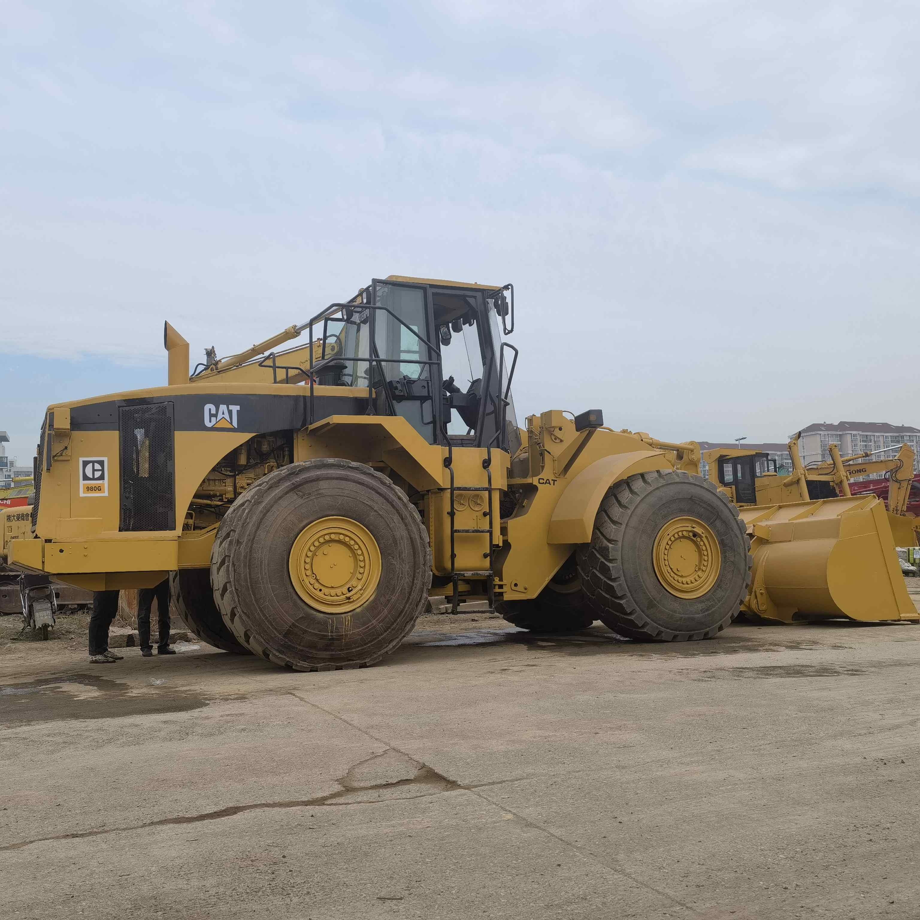 China factory used original caterpillar 980g front wheel loader hydraulic cat 980 g imported cat980