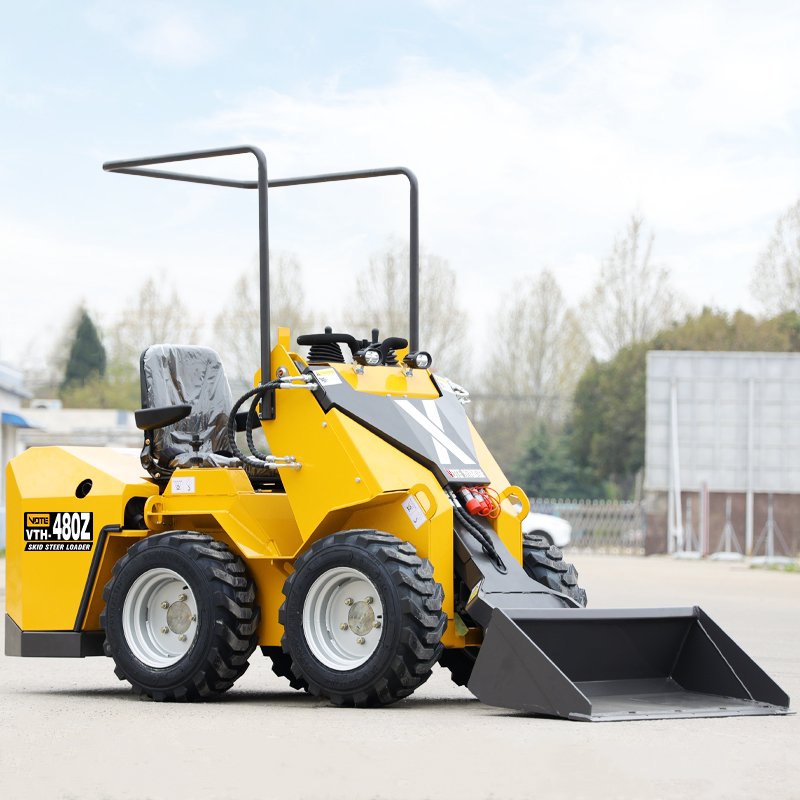 cheap mini skid steer loader EPA/EURO 5 diesel 250 kg mini skid steer loaders style mini wheel loader