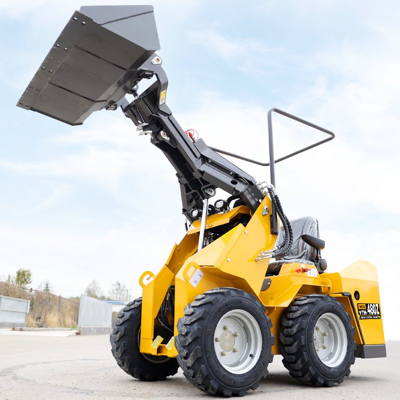 cheap mini skid steer loader EPA/EURO 5 diesel 250 kg mini skid steer loaders style mini wheel loader