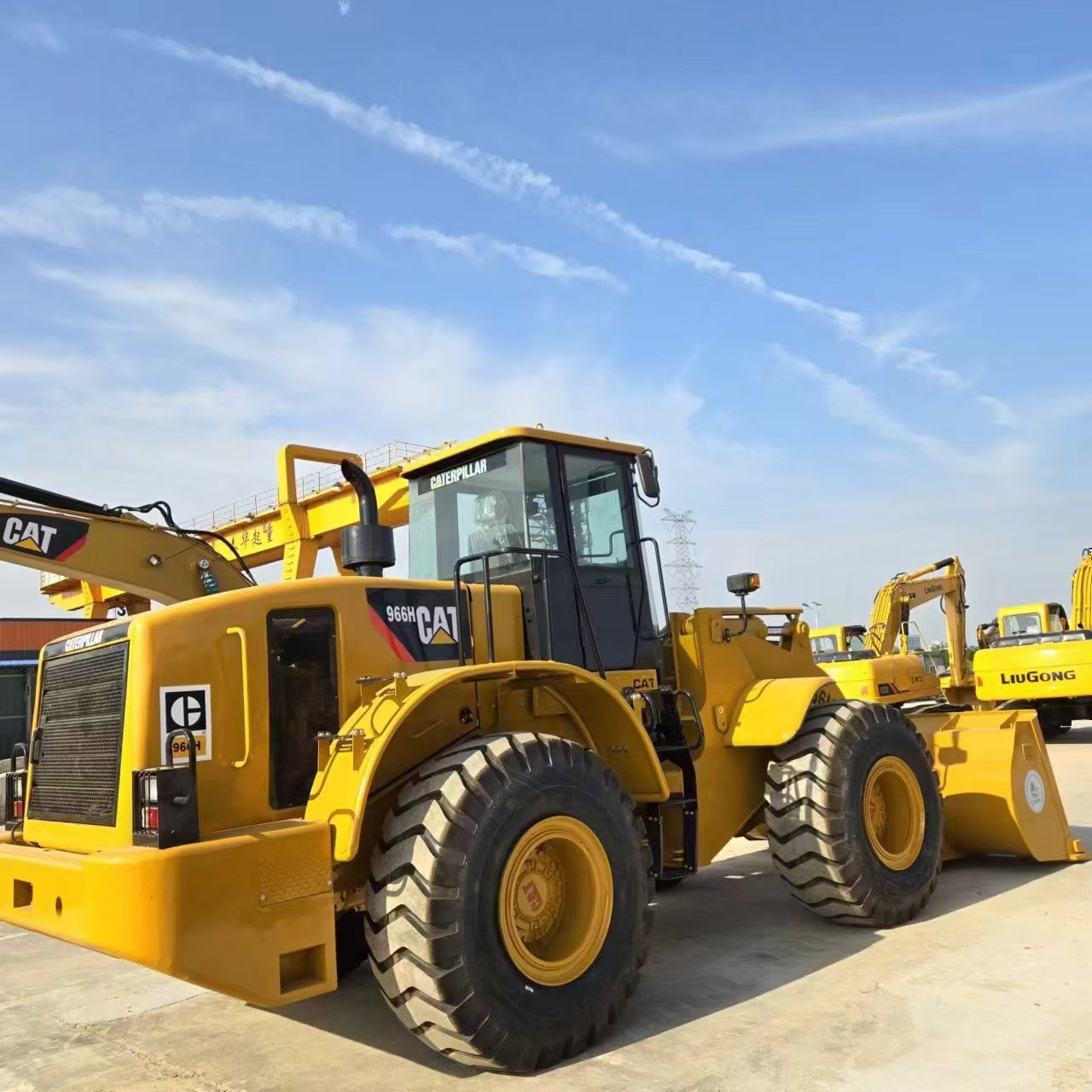 Hot Sale Used CAT 966H Wheel Loader Caterpillar CAT966H with Good Performance in Stock on Sale
