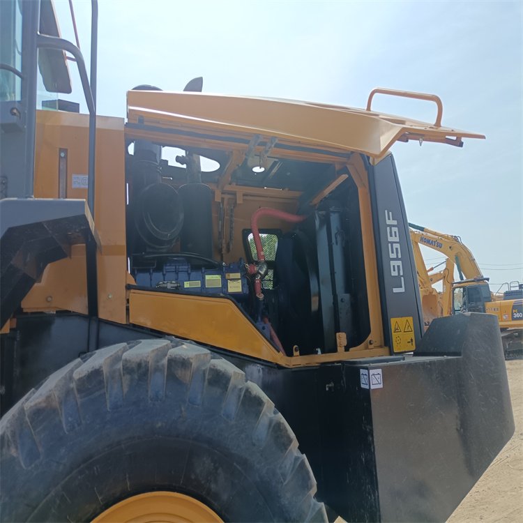 90% new second hand wheel loaders 956F 936L for SDLG used construction machinery
