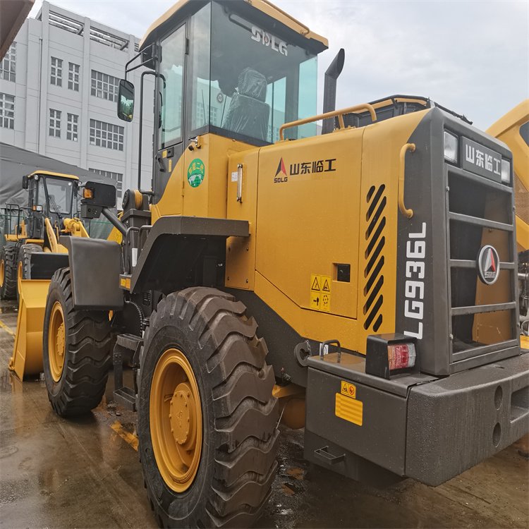 90% new second hand wheel loaders 956F 936L for SDLG used construction machinery