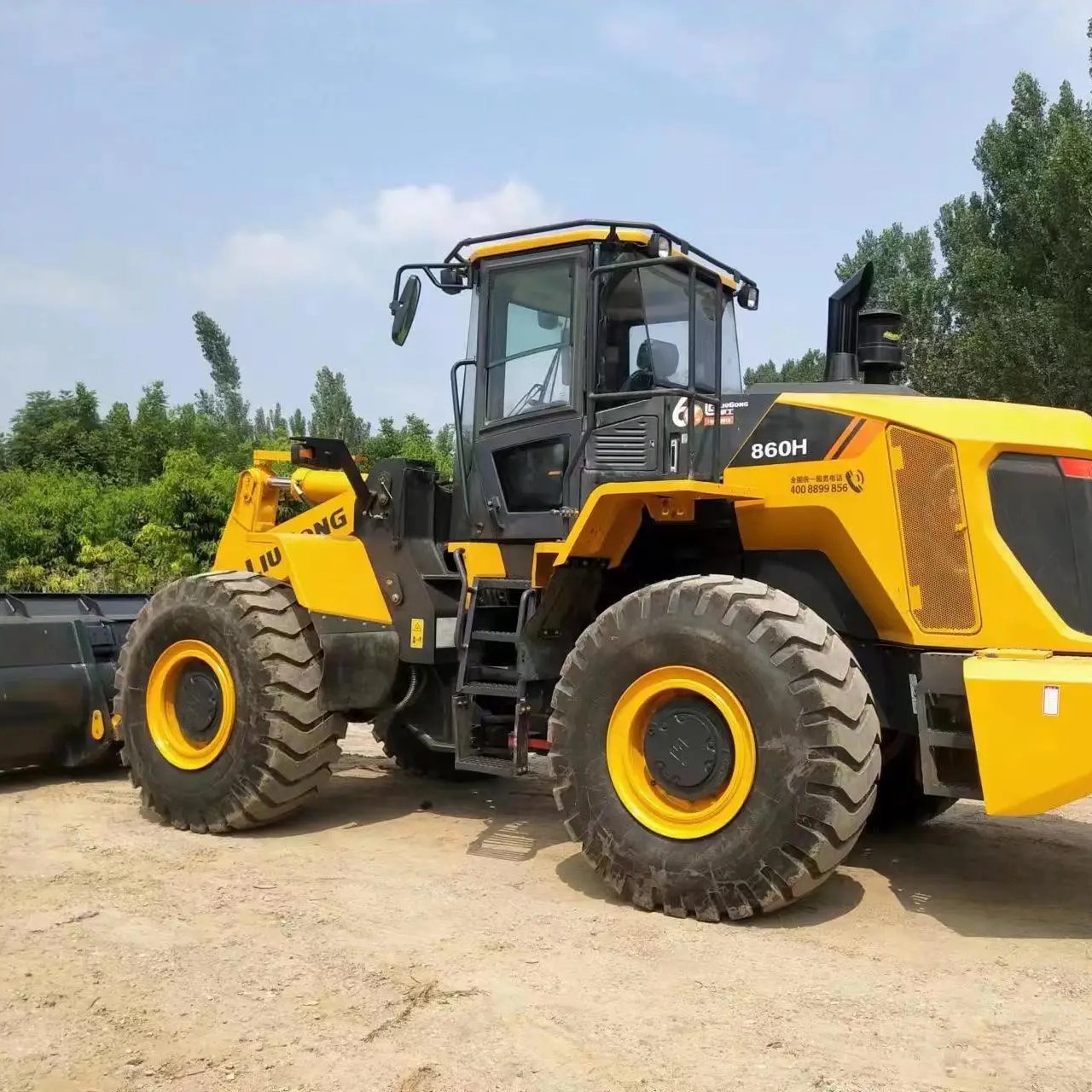 Used Liu Gong 6ton wheel loader 856h 860h ZL50CN 862h in the Philippines Quality assurance for two year