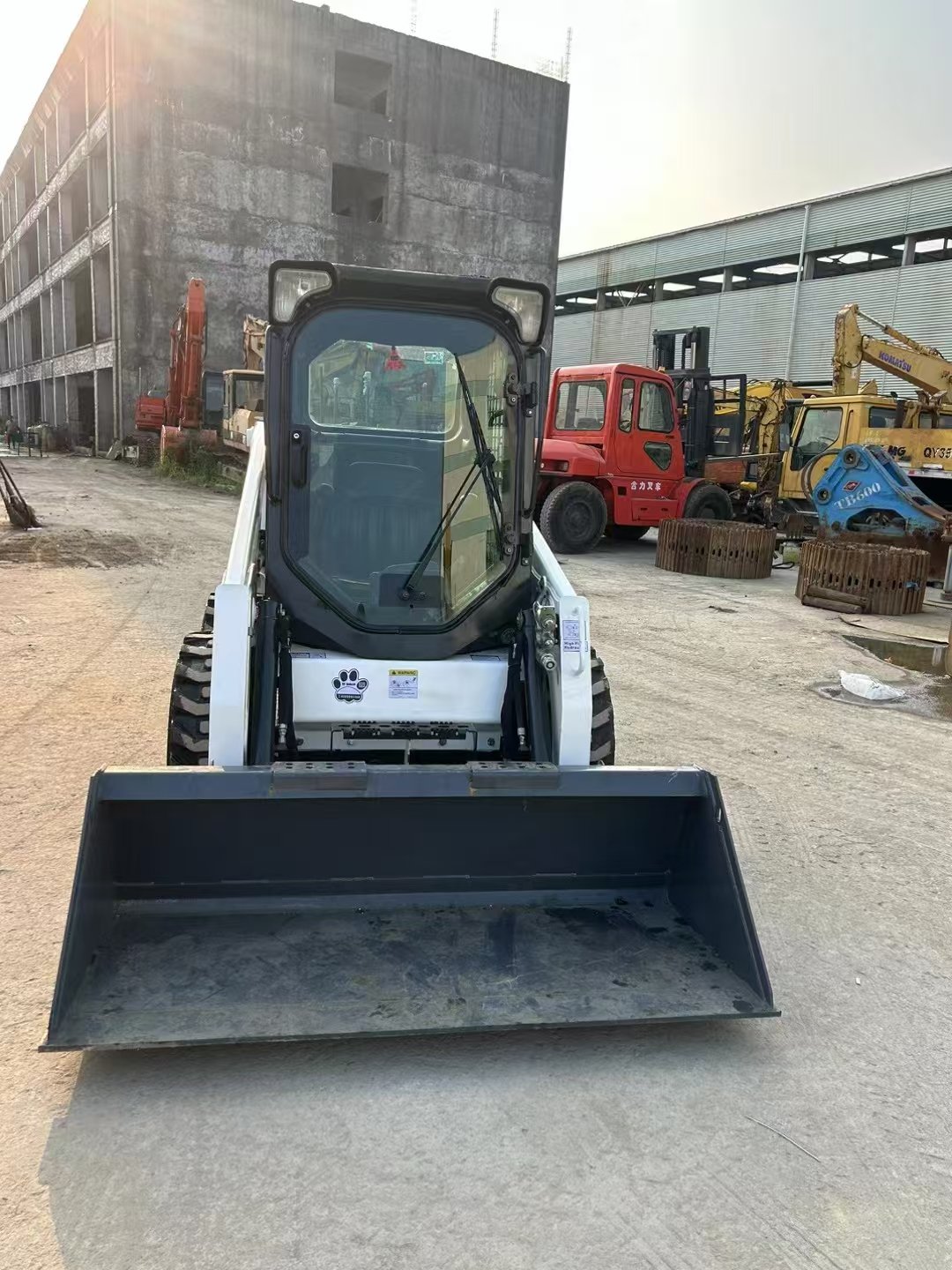 Excellent Working Performance Used Skid Steer Loader Bobcat S450 Big Promotion
