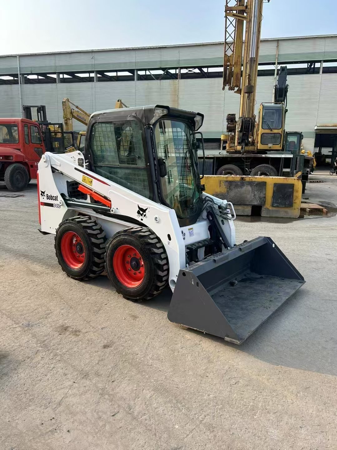 Excellent Working Performance Used Skid Steer Loader Bobcat S450 Big Promotion
