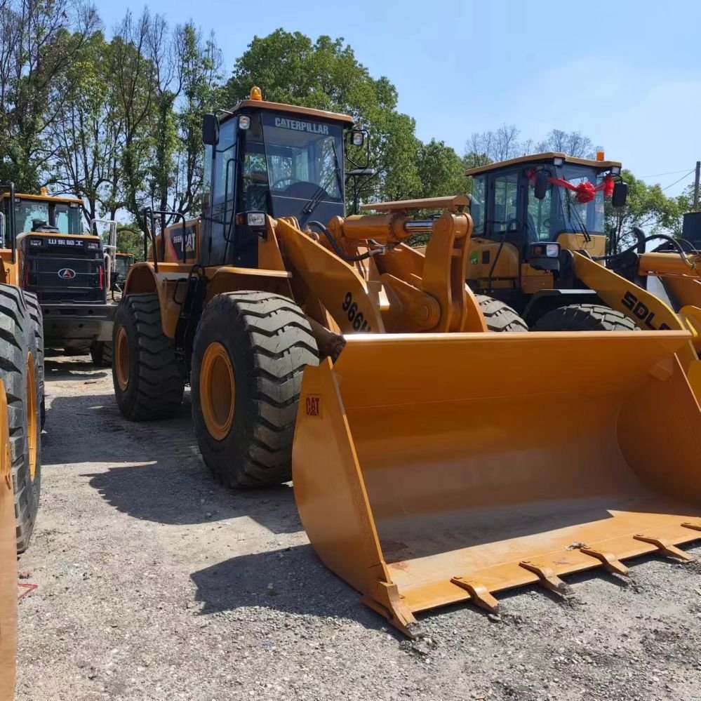 2023 CAT966H used loader working hours less hydraulic front end wheel loader