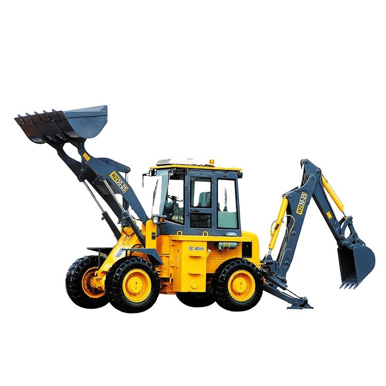 XCMG Official Used XC8-S2570D 4 Wheel Small Mini Electric Backhoe Excavator Loader Price