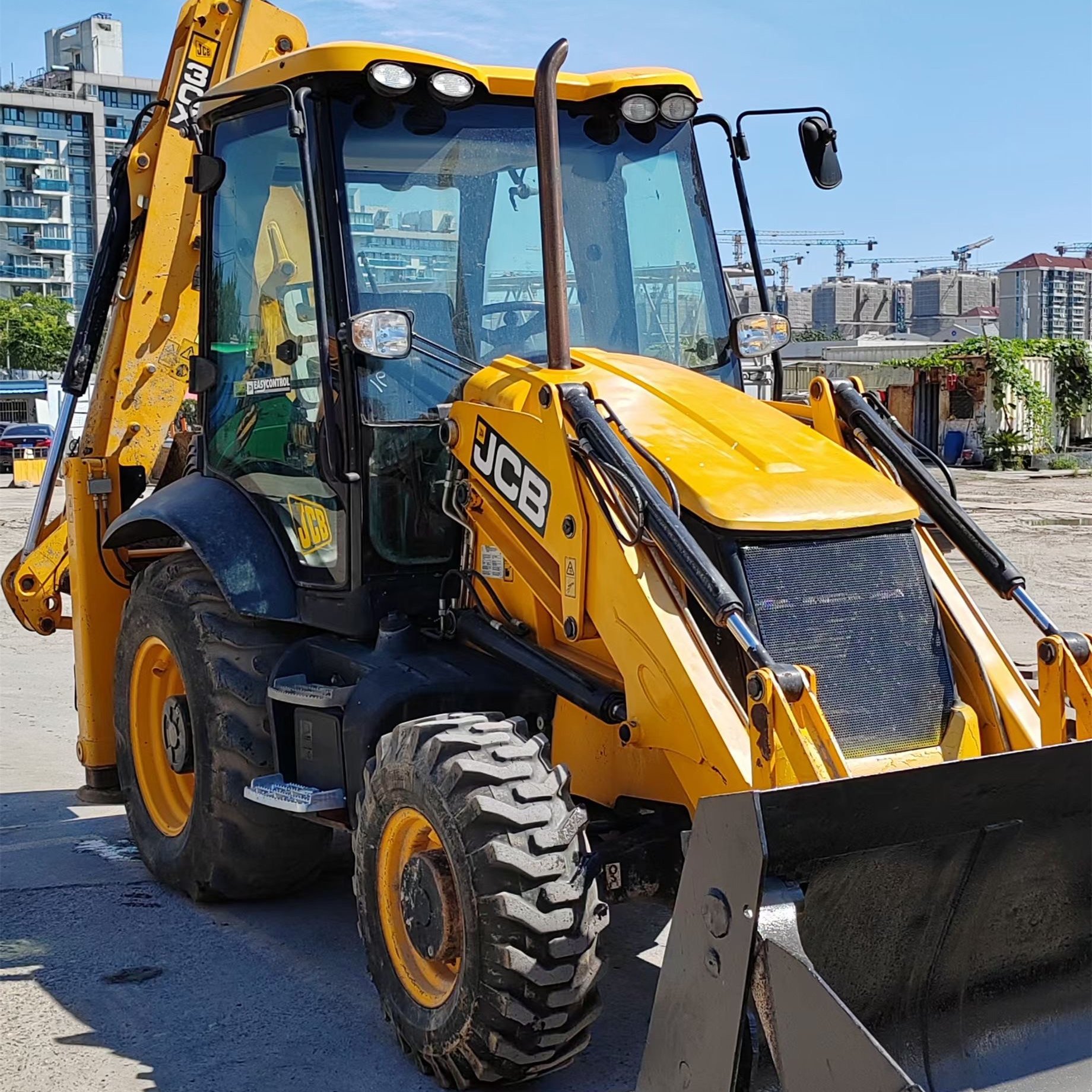 Low Working Hours 3CX 4CX Backhoe Loader Used Loaders
