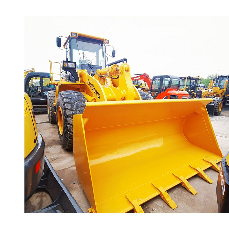 Used CLG856 Wheel Loader 100% Chinese Origin Operating Weight 16.8ton Used Backhoe Loader Front Loader Liugong Engine