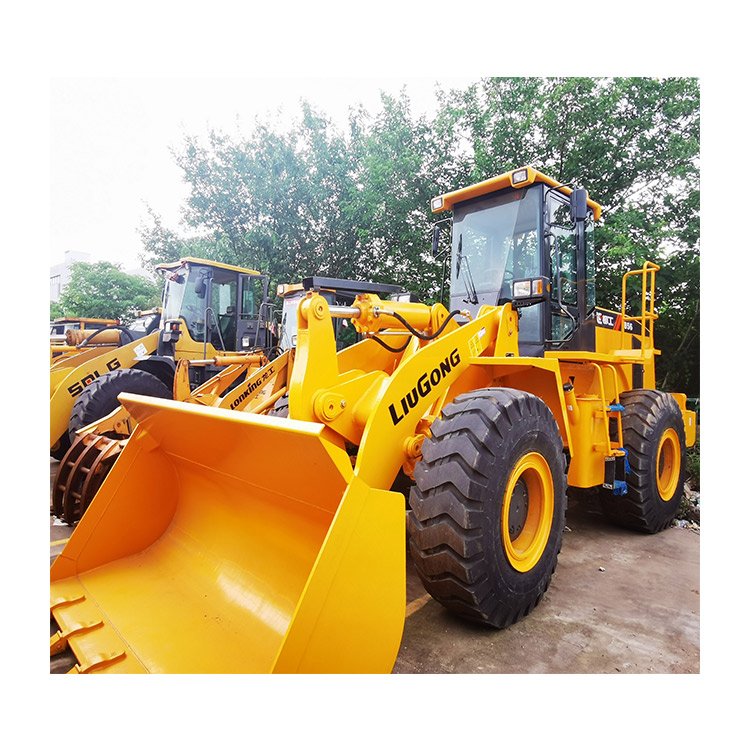 Used CLG856 Wheel Loader 100% Chinese Origin Operating Weight 16.8ton Used Backhoe Loader Front Loader Liugong Engine