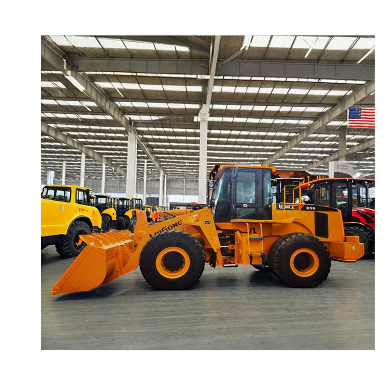 Used CLG856 Wheel Loader 100% Chinese Origin Operating Weight 16.8ton Used Backhoe Loader Front Loader Liugong Engine