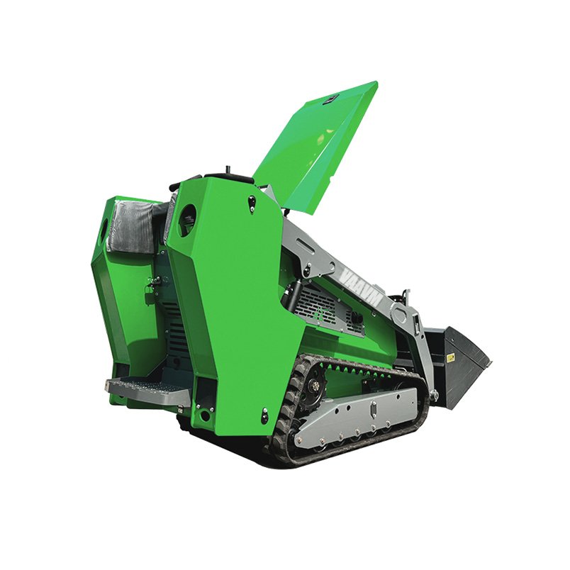 Factory Crawler Snow Remover Electric Compact Track Tracked Skid Steer Front Tractor Loader
