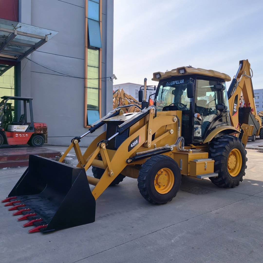 CAT Backhoe Loader 420F High Quality Caterpillar 420F2 Multifunction Mini Excavator Used Loaders for Sale Original 2020 Provided