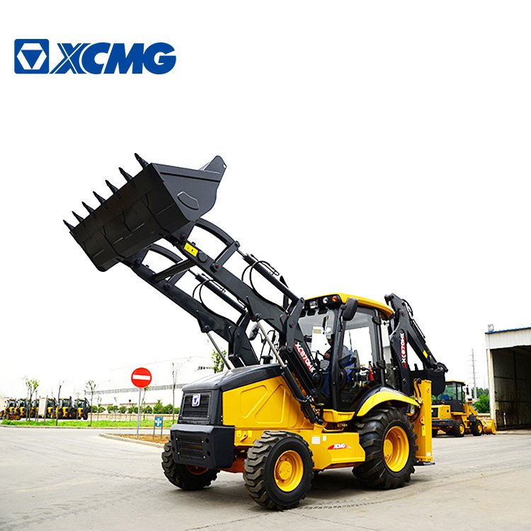 XCMG hot used 3 ton backhoe loader tractor XC870HK Chinese mini back hoe loader for sale
