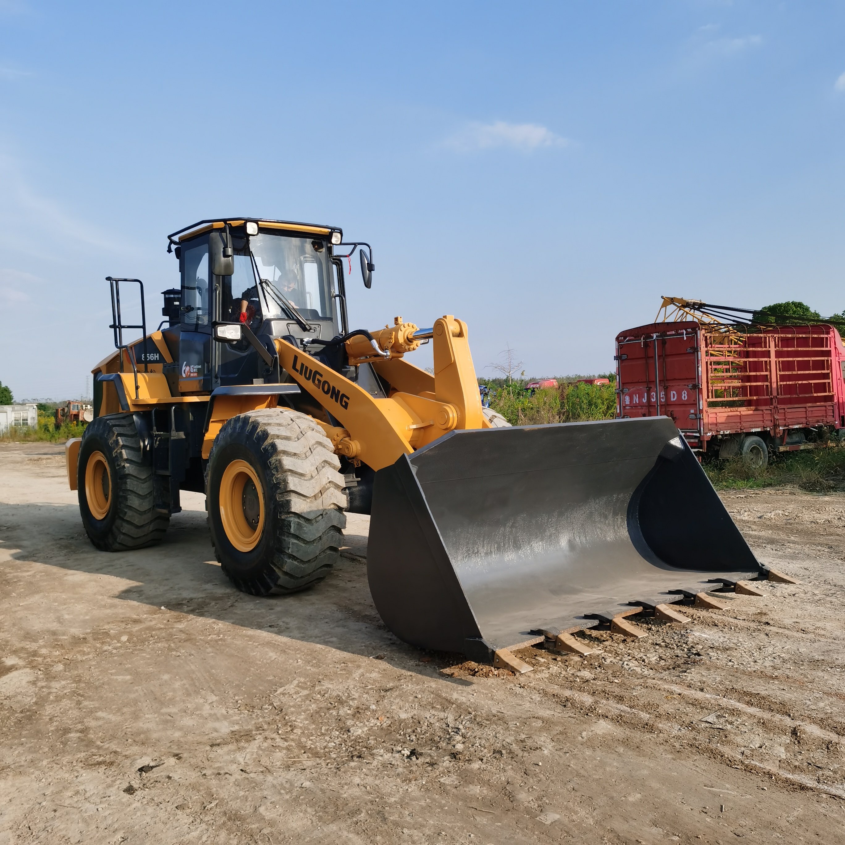 Used Liugong 856H Wheel Loader High Performance Excellent Condition Reliable Construction Equipment Low Hours Models 835 836 869
