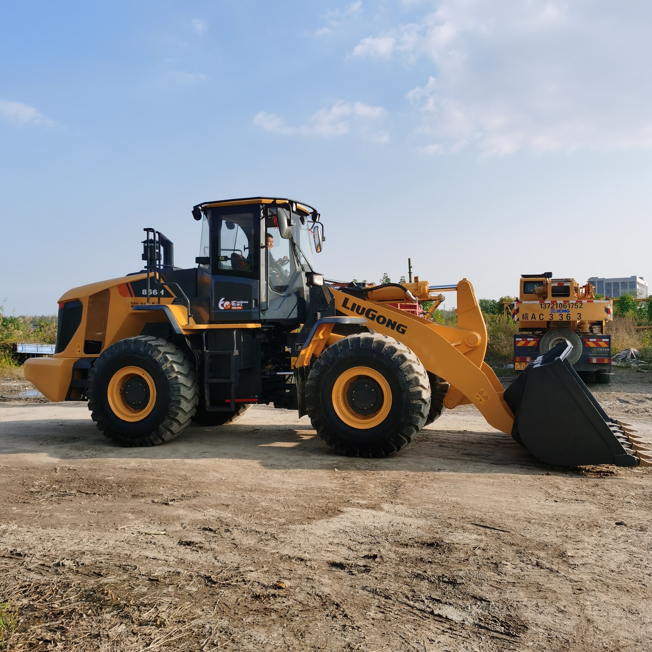 Used Liugong 856H Wheel Loader High Performance Excellent Condition Reliable Construction Equipment Low Hours Models 835 836 869
