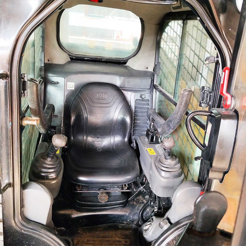 Multi Function Top Quality Used Skid Loader Cat 246D Small Mini Skid Steer Loader