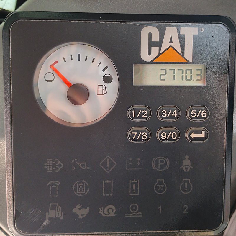 Multi Function Top Quality Used Skid Loader Cat 246D Small Mini Skid Steer Loader