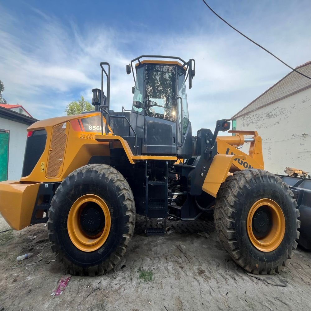 Used Liugong 856H 20 Ton Rated Load Front Loader for Farms with Engine Pump Motor Gearbox Core Components Including Bearings