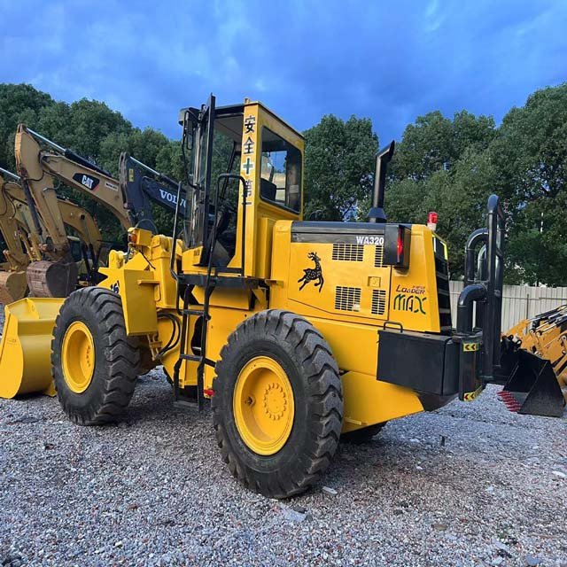 Secondhand wheel loader komatsu wa320-3 Komatsu WA320-3 Wheel Loader komatsu WA320-3 wheel backhoe loader for sale