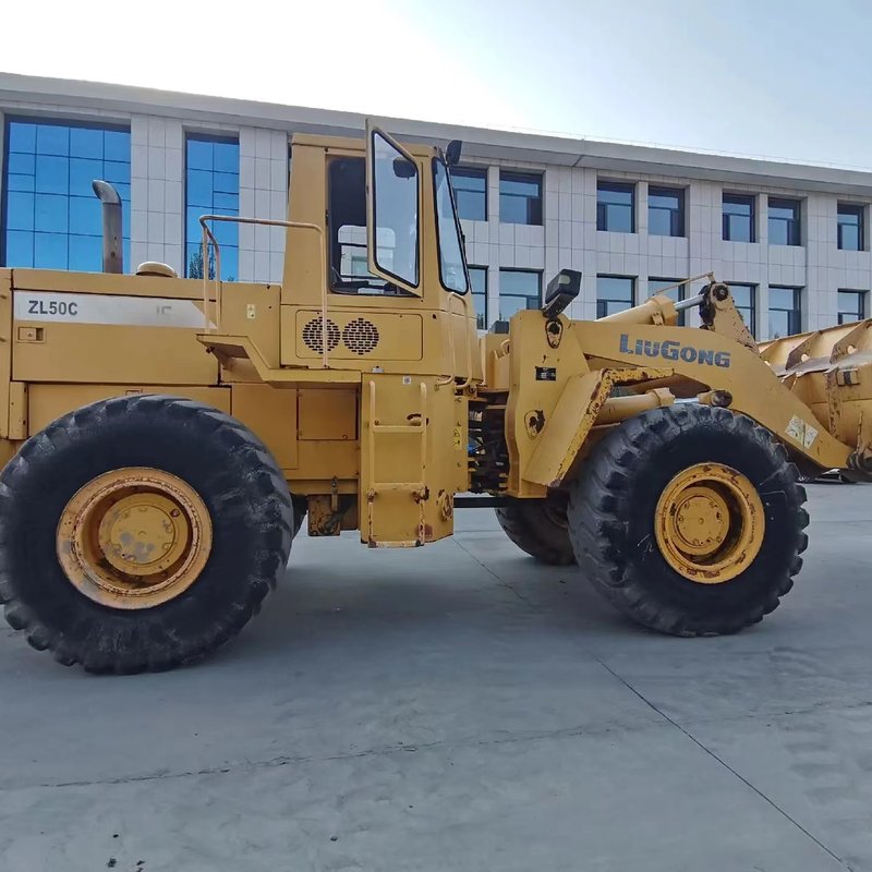 second-hand LIUGONG 50 loader Used 5 ton loader Liugong CLG856 loader
