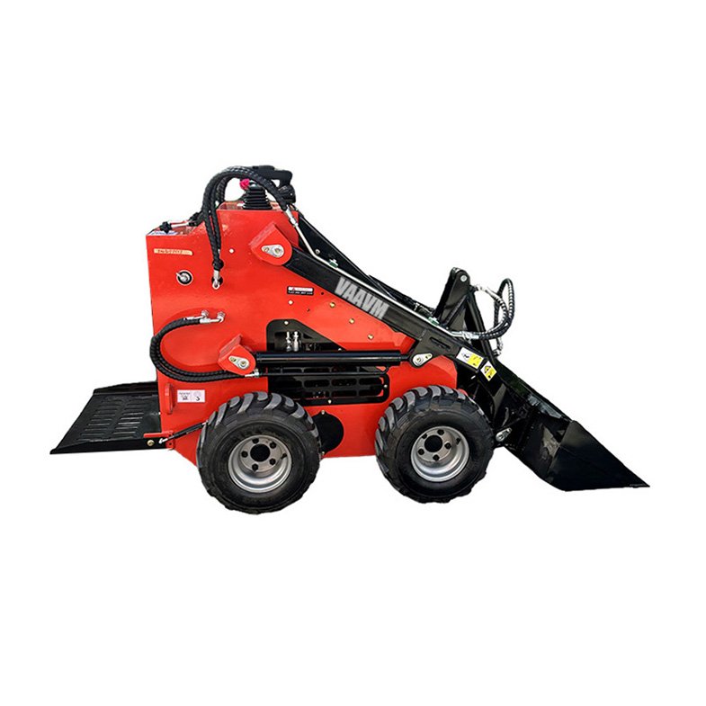 Super Power Gasoline Engine Vas380 Skid Steer Front End Loader