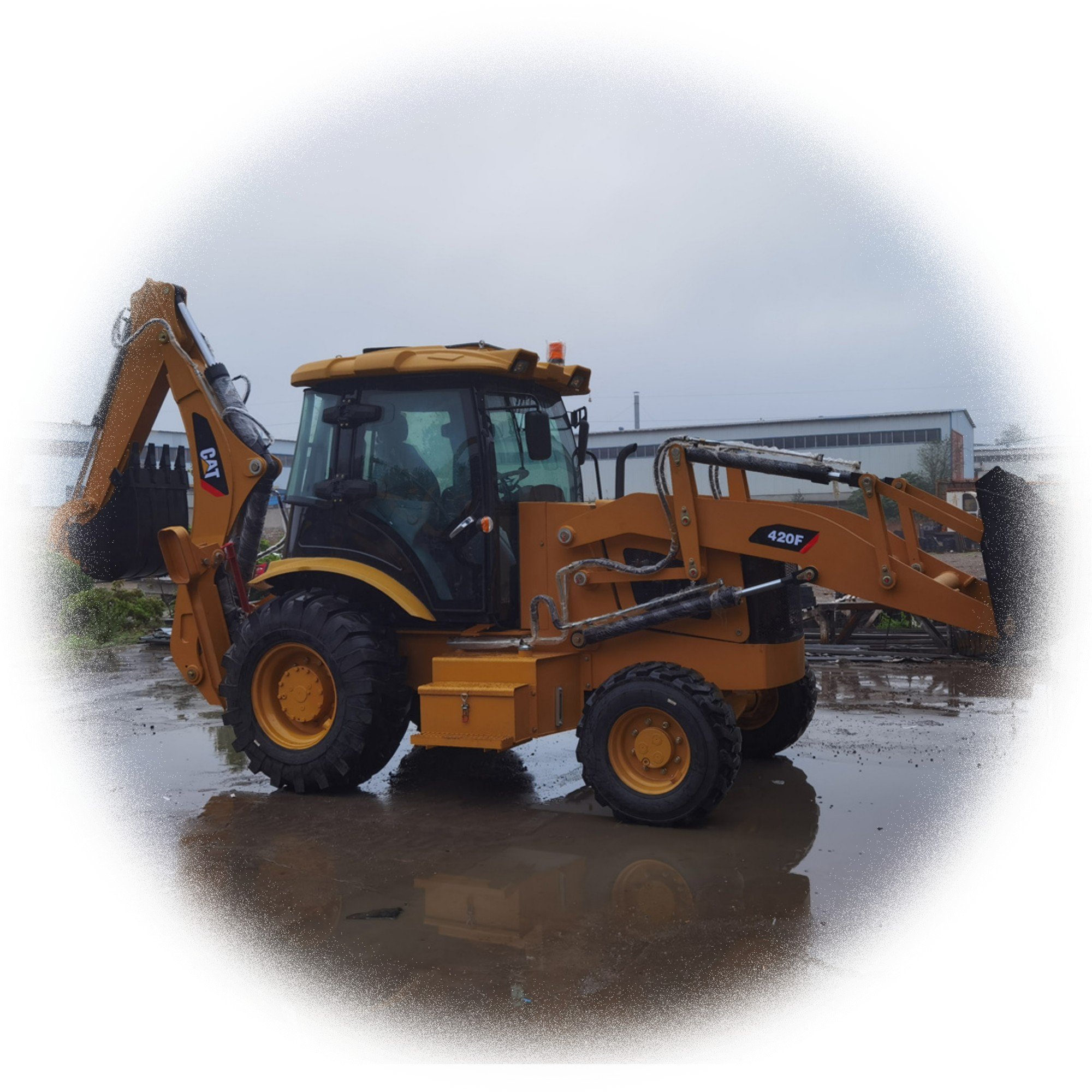 Nice Price CAT 420F Loaders caterpillar Multifunction Equipment Used Backhoe Loader 420f2 in Shanghai