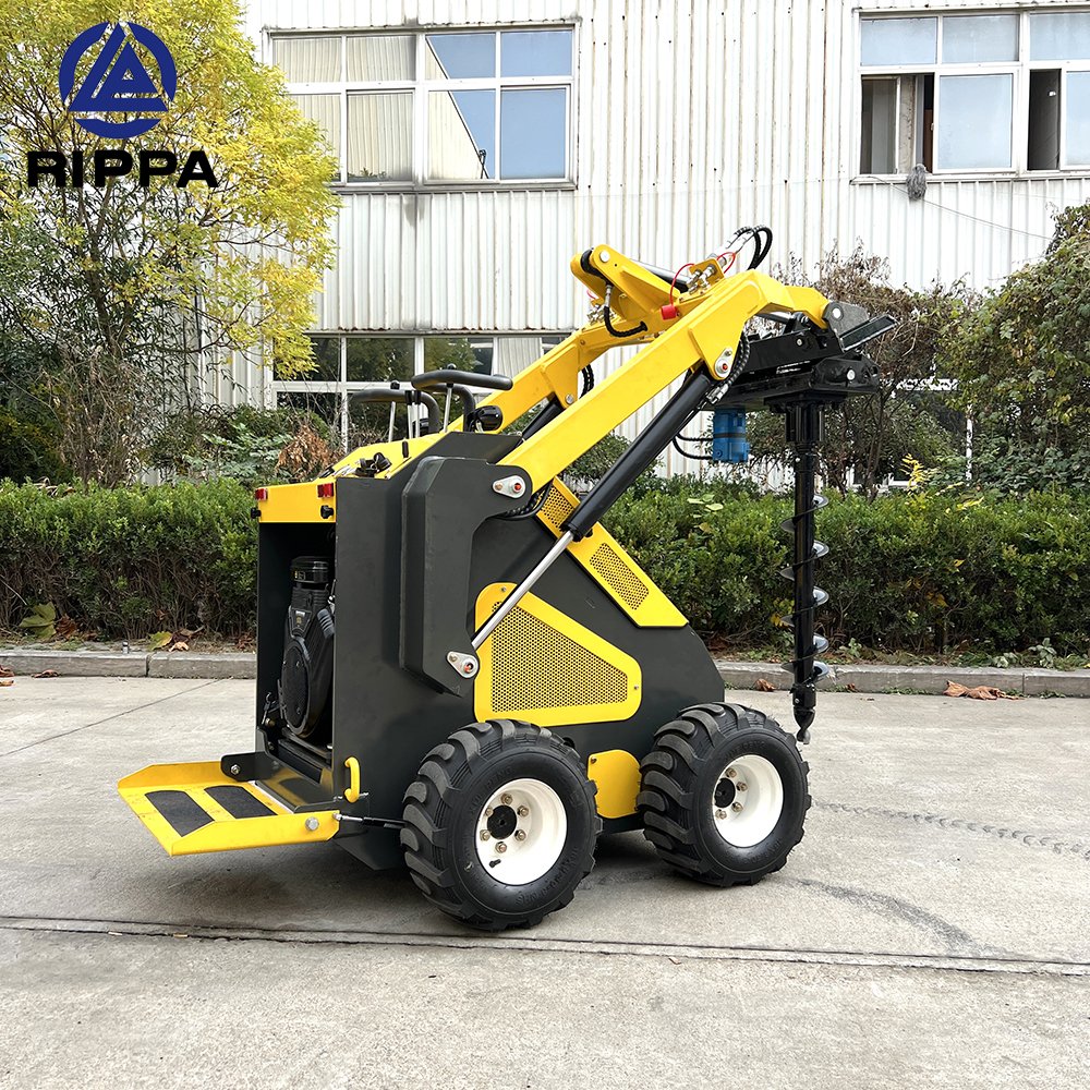 Hot Sale Yard Used Wheel Crawler Track Skid Steer Loader With Cheap Price More Attachments