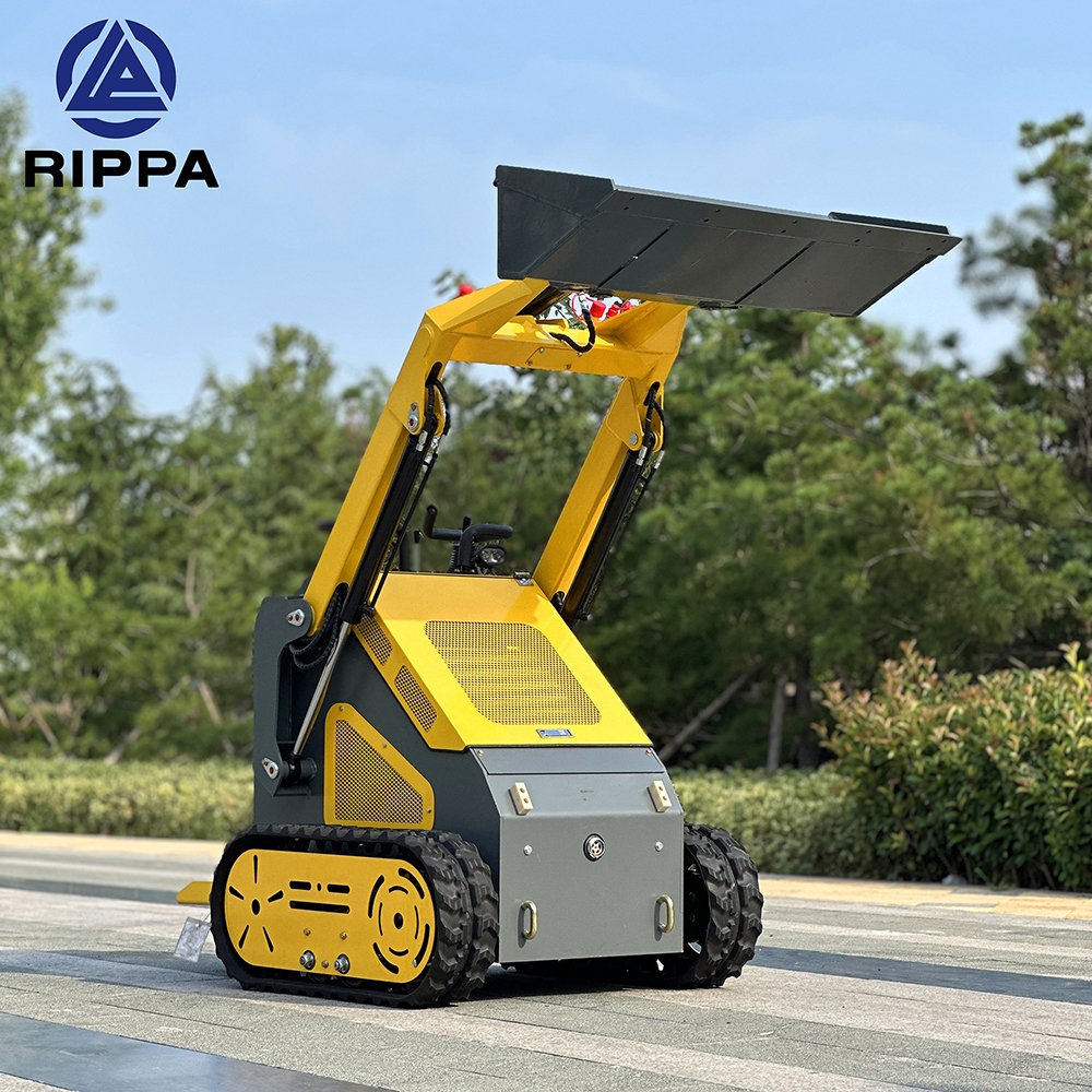 Hot Sale Yard Used Wheel Crawler Track Skid Steer Loader With Cheap Price More Attachments