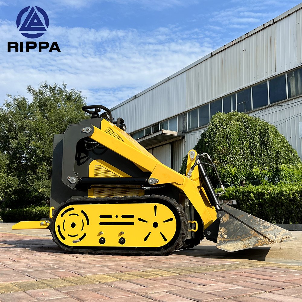 Hot Sale Yard Used Wheel Crawler Track Skid Steer Loader With Cheap Price More Attachments