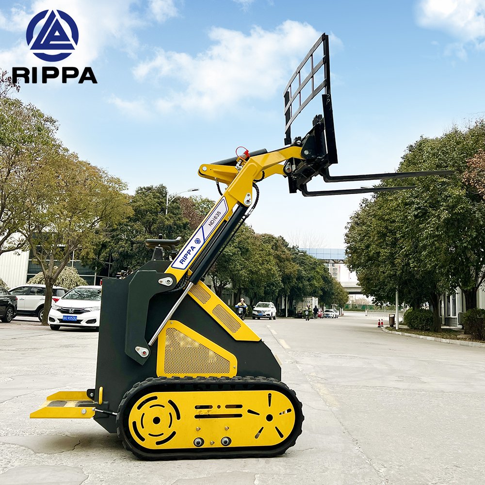 Hot Sale Yard Used Wheel Crawler Track Skid Steer Loader With Cheap Price More Attachments