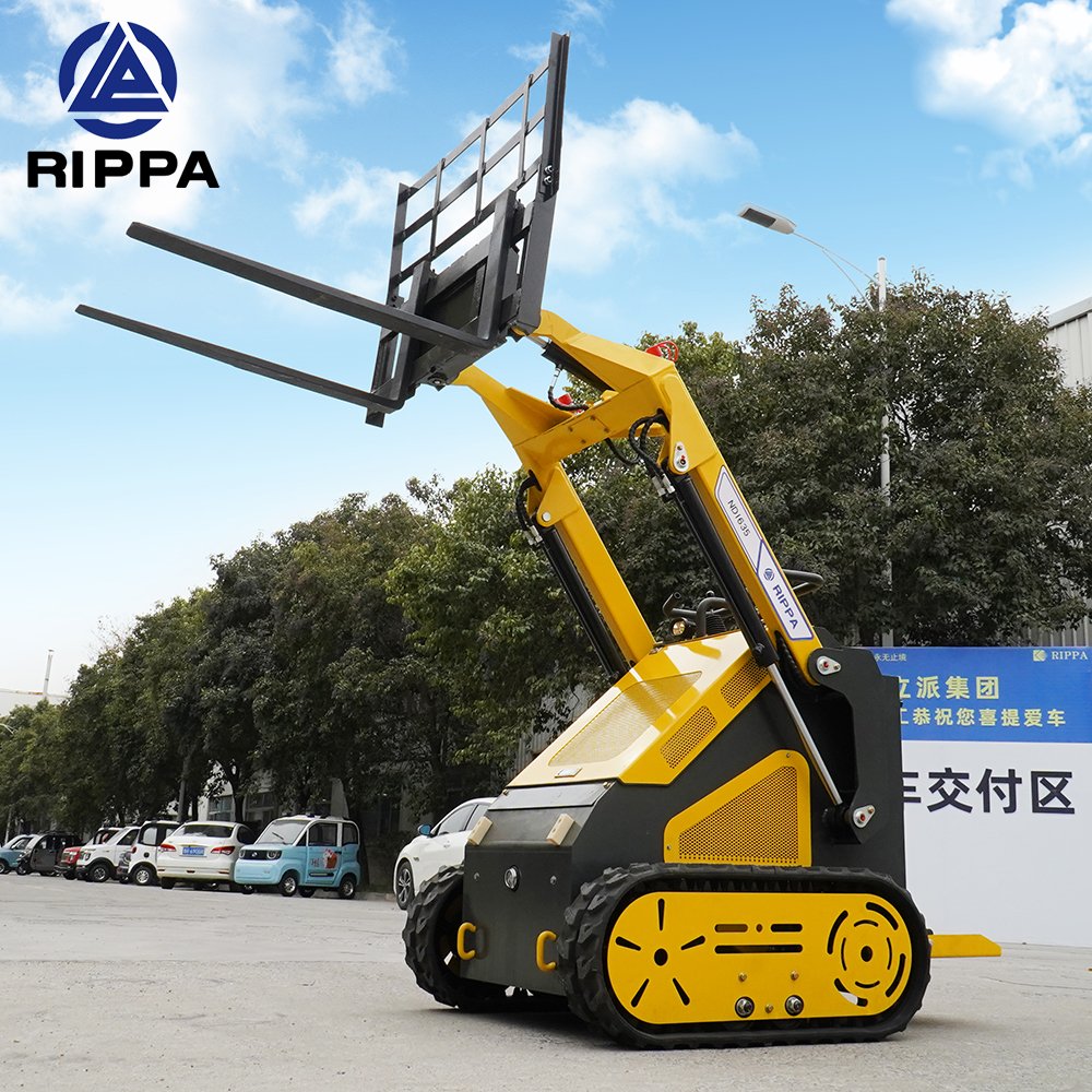 Hot Sale Yard Used Wheel Crawler Track Skid Steer Loader With Cheap Price More Attachments