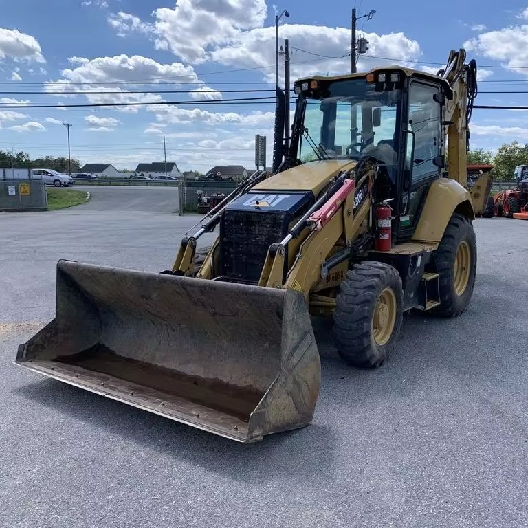 Used Cat 430F Wheel Loader 430F2 Front Loader Good Condition 6 Ton Rated Load Engine Motor Pump Bucket Attachments; Huade Hydac