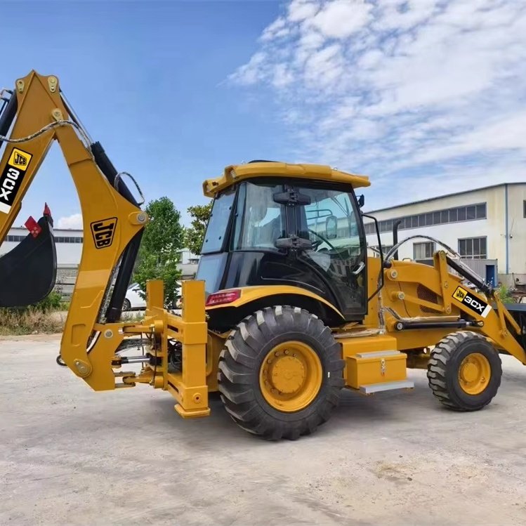 Almost New Second-hand 3CX Backhoe Loader Best Price 4X4 JCB 3CX 2CX 1CX 4CX Backhoe Loader For Sale