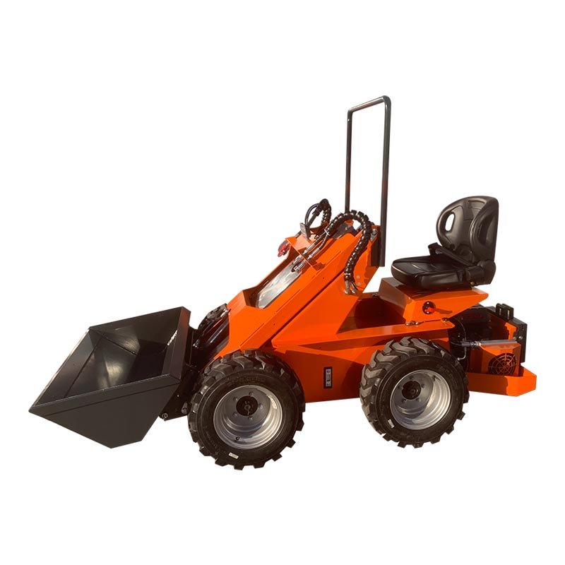 Mini Tractor 4x4 Front Skidsteer Loader/mini Skid Steer Hydraulic Engine Wheel Loader