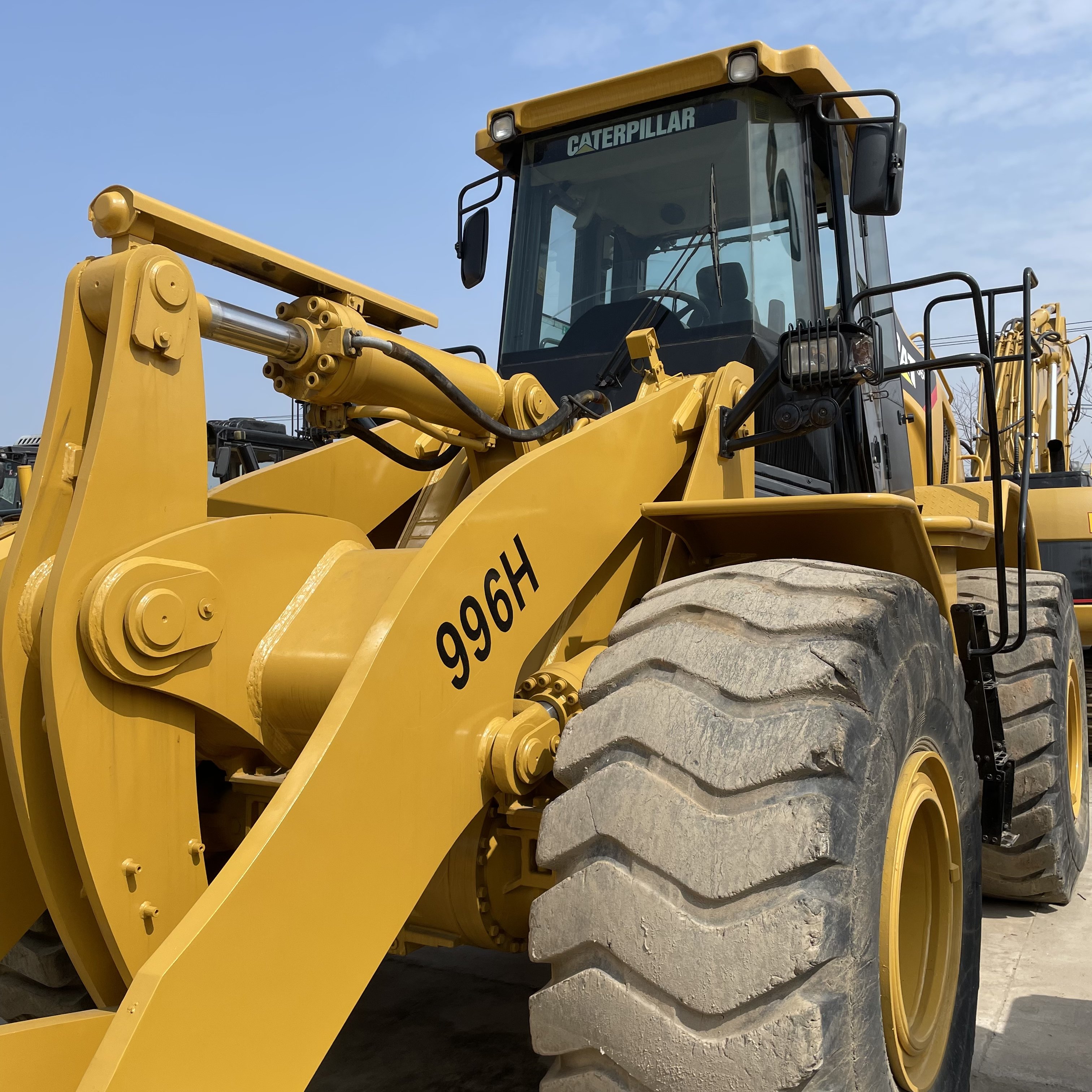 new arrival USA cat machinery 966H Wheel loader CAT 950 966 980 Wheel loader Caterpillar machine CAT 966H used Wheel loader