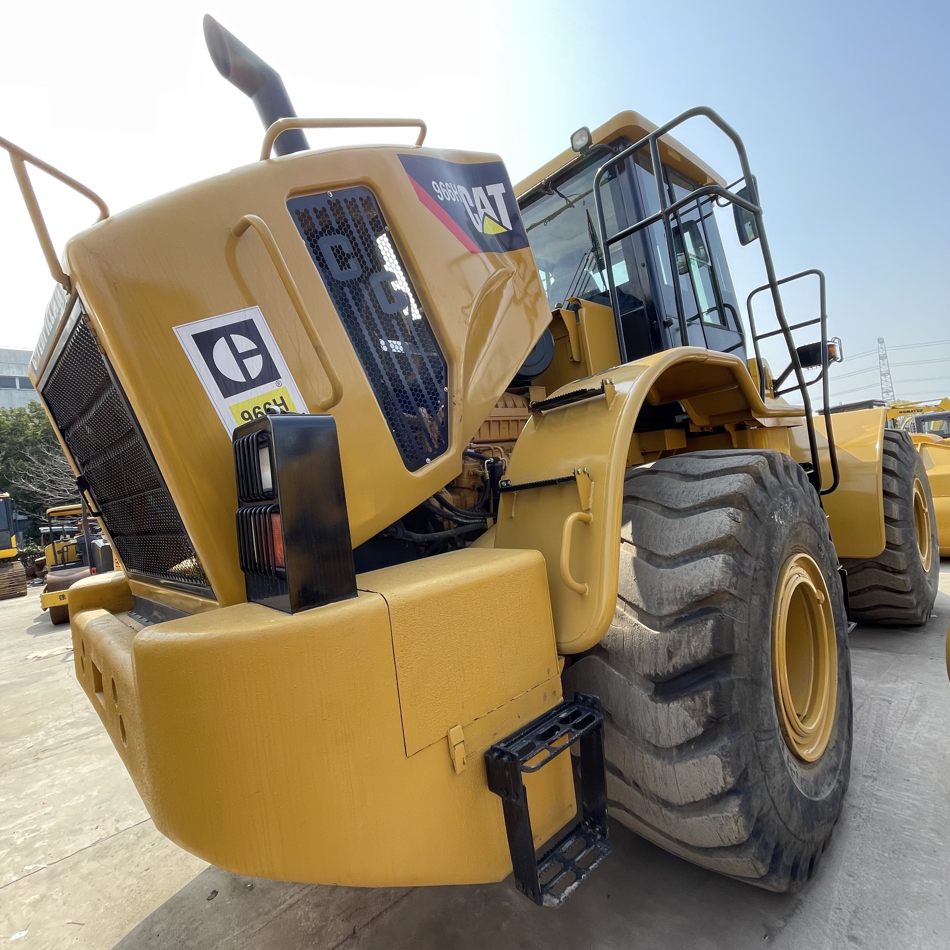 new arrival USA cat machinery 966H Wheel loader CAT 950 966 980 Wheel loader Caterpillar machine CAT 966H used Wheel loader