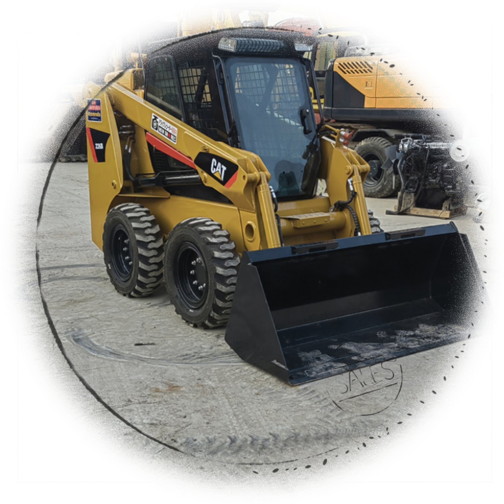 Second hand Cat 226b Infront Mini Skid Steer Mini Usa Skid Steer Loaders Stock For Sale Used Caterpillar 226b Skid Steer