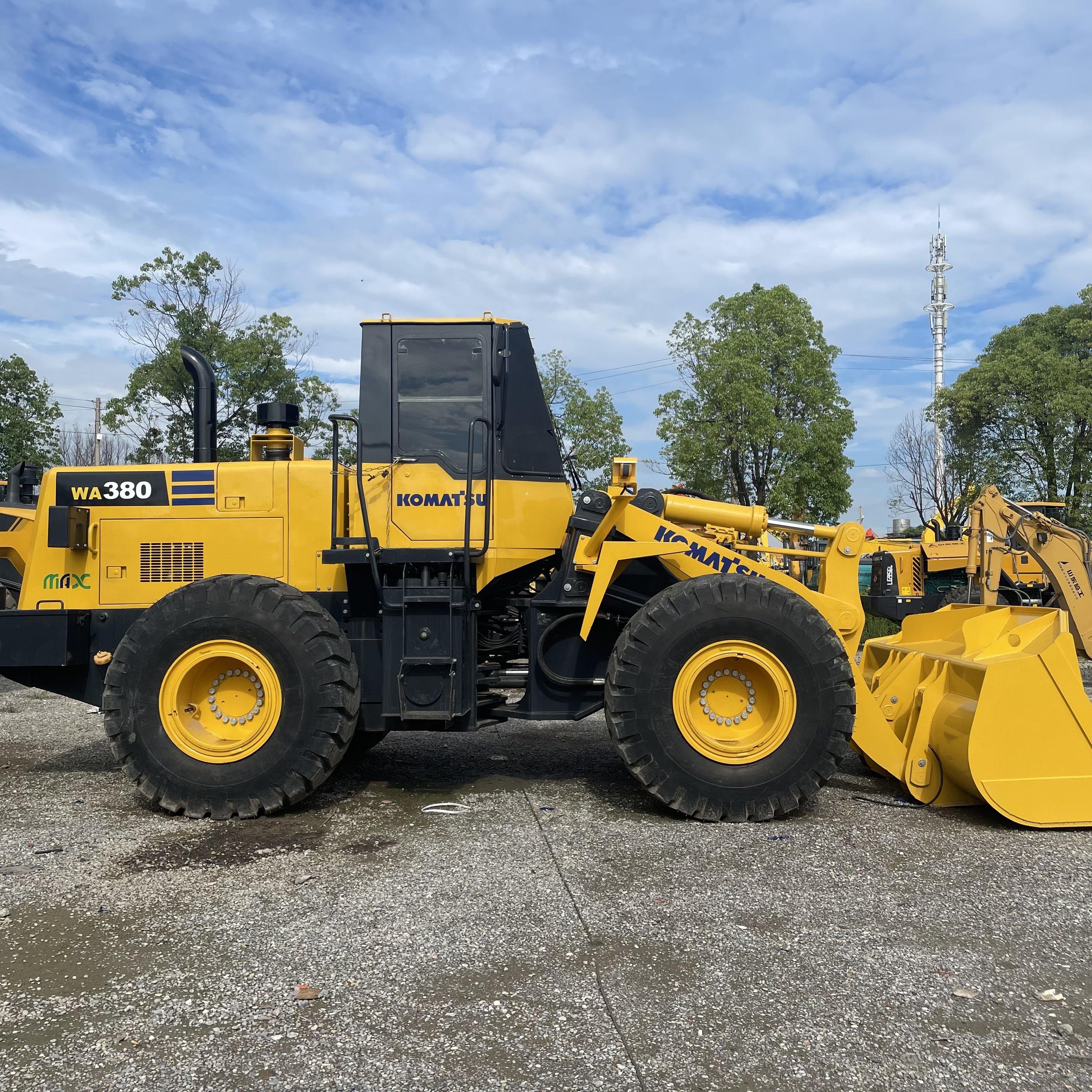 National four environmental standard original brand Komatsu used loader high efficiency factory direct price cheaper