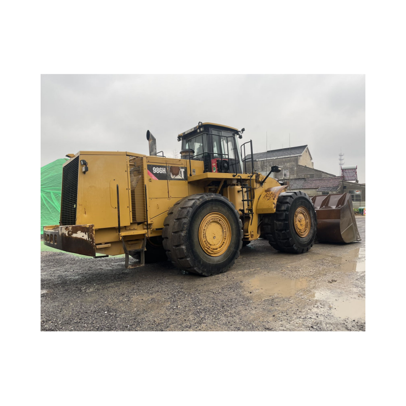 Second-hand Caterpillar 986H Front Wheel Loader Hydraulic Cat 980G 966 986H Imported Cat980 Loader In Perfect Condition