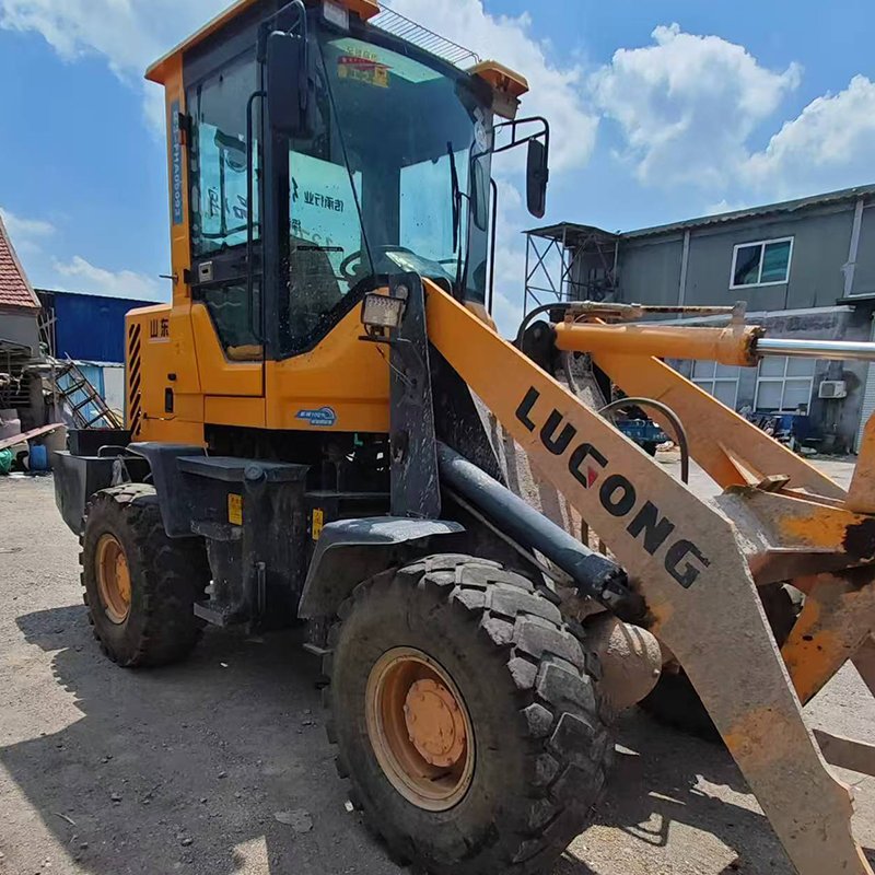 2019 Low Price Loader Turbocharged Engine High Quality 5T Lugong Wheel Loader for Sale